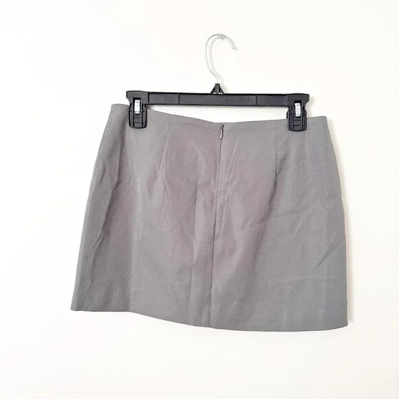 ALL THE WAYS Moxie Skirt Set Gray SMALL New With Tags Revolve Chic Classic - Picture 7 of 11